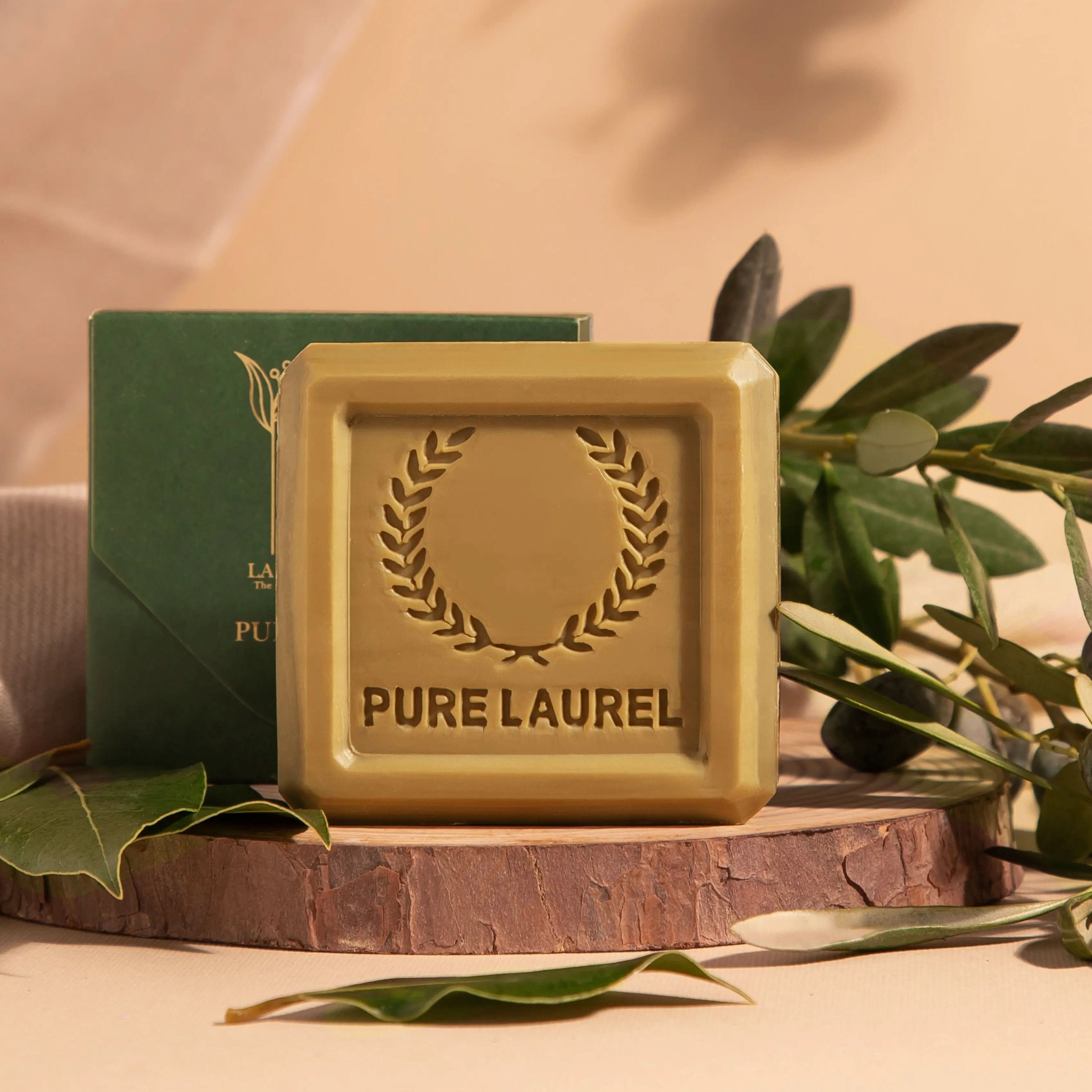 Pure Laurel Soap – Gentle & Nourishing Cleanse LAURUS AROMA